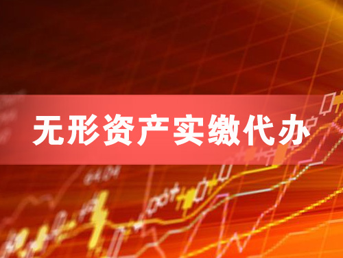 泸州无形资产实缴资本代办